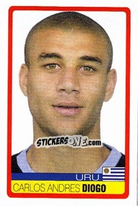 Figurina Carlos Andres Diogo - Copa América. Venezuela 2007 n. 66 - Panini