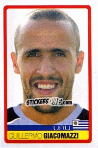 Sticker Guillermo Giacomazzi - Copa América. Venezuela 2007 n. 70 - Panini