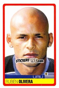 Sticker Ruben Olivera - Copa América. Venezuela 2007 - Panini