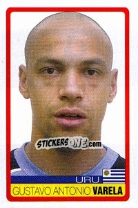 Sticker Gustavo Antonio Varela - Copa América. Venezuela 2007 n. 72 - Panini