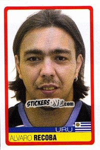 Sticker Alvaro Recoba - Copa América. Venezuela 2007 n. 74 - Panini