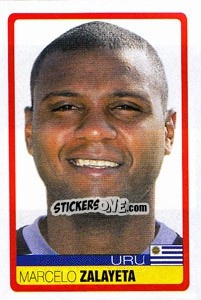 Sticker Marcelo Zalayeta - Copa América. Venezuela 2007 n. 75 - Panini