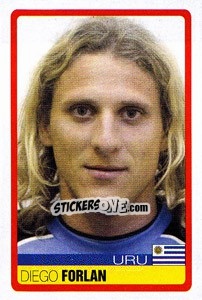 Sticker Diego Forlan - Copa América. Venezuela 2007 n. 78 - Panini