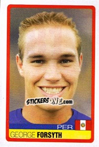 Sticker George Forsyth - Copa América. Venezuela 2007 n. 81 - Panini