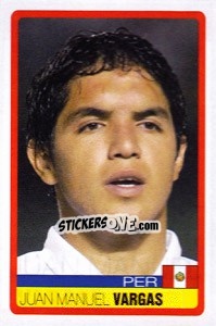 Sticker Juan Manuel Vargas - Copa América. Venezuela 2007 - Panini