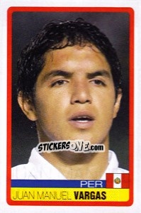 Sticker Juan Manuel Vargas - Copa América. Venezuela 2007 n. 82 - Panini