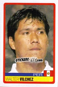 Cromo Walter Vilchez - Copa América. Venezuela 2007 - Panini