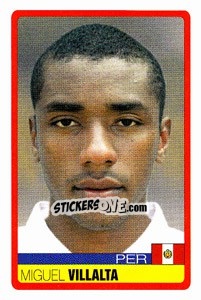 Sticker Miguel Villalta - Copa América. Venezuela 2007 n. 86 - Panini