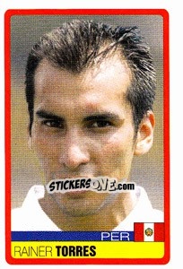 Sticker Rainer Torres - Copa América. Venezuela 2007 n. 94 - Panini