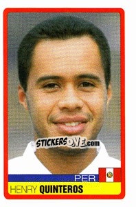Sticker Henry Quinteros - Copa América. Venezuela 2007 n. 95 - Panini