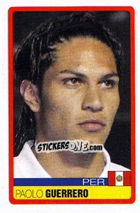 Sticker Paolo Guerrero - Copa América. Venezuela 2007 - Panini