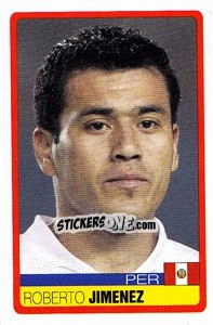 Sticker Roberto Jimenez - Copa América. Venezuela 2007 - Panini