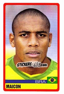 Sticker Maicon - Copa América. Venezuela 2007 n. 103 - Panini