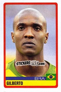 Sticker Gilberto - Copa América. Venezuela 2007 n. 104 - Panini
