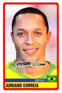 Sticker Adriano Correia - Copa América. Venezuela 2007 - Panini