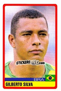 Figurina Gilberto Silva - Copa América. Venezuela 2007 - Panini