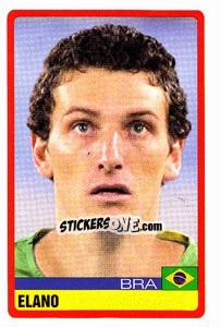 Sticker Elano - Copa América. Venezuela 2007 n. 114 - Panini