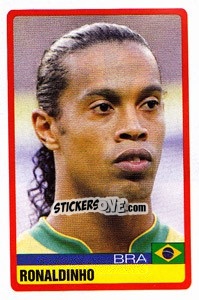 Cromo Ronaldinho - Copa América. Venezuela 2007 - Panini