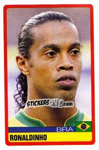 Sticker Ronaldinho - Copa América. Venezuela 2007 n. 117 - Panini