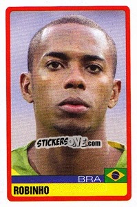 Sticker Robinho - Copa América. Venezuela 2007 n. 118 - Panini
