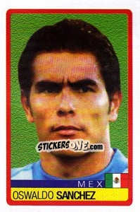 Cromo Oswaldo Sanchez - Copa América. Venezuela 2007 - Panini