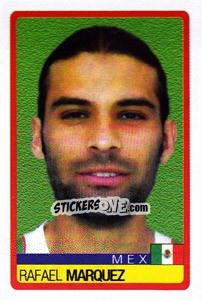 Sticker Rafael Marquez - Copa América. Venezuela 2007 n. 124 - Panini
