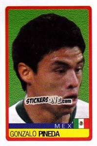 Sticker Gonzalo Pineda - Copa América. Venezuela 2007 n. 125 - Panini