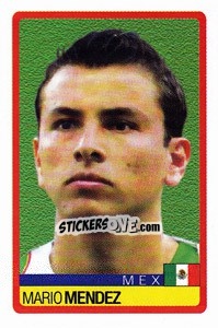 Sticker Mario Mendez - Copa América. Venezuela 2007 n. 129 - Panini