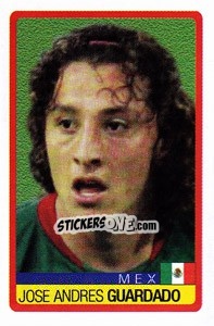 Sticker Jose Andres Guardado - Copa América. Venezuela 2007 n. 130 - Panini