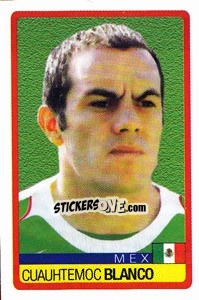 Cromo Cuauhtemoc Blanco