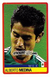 Cromo Alberto Medina - Copa América. Venezuela 2007 - Panini