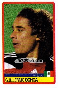 Sticker Guillermo Ochoa - Copa América. Venezuela 2007 n. 142 - Panini