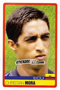 Figurina Christian Mora - Copa América. Venezuela 2007 - Panini