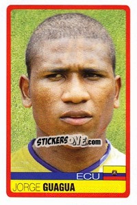 Cromo Jorge Guagua - Copa América. Venezuela 2007 - Panini