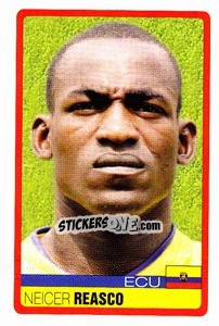 Cromo Neicer Reasco - Copa América. Venezuela 2007 - Panini