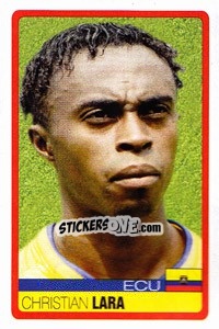 Cromo Christian Lara - Copa América. Venezuela 2007 n. 153 - Panini