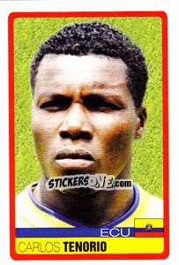 Sticker Carlos Tenorio - Copa América. Venezuela 2007 n. 158 - Panini