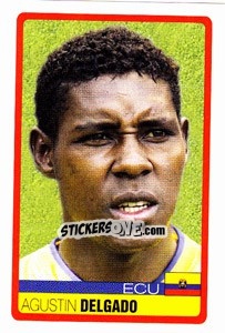 Figurina Agustin Delgado - Copa América. Venezuela 2007 n. 160 - Panini