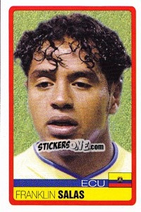 Cromo Franklin Salas - Copa América. Venezuela 2007 - Panini