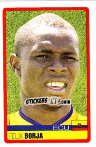Sticker Felix Borja - Copa América. Venezuela 2007 n. 162 - Panini