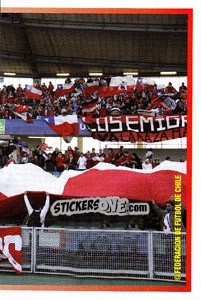 Sticker Chile fans (2 of 2) - Copa América. Venezuela 2007 - Panini