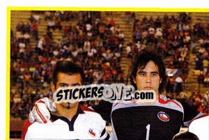Sticker Chile team (1 of 9) - Copa América. Venezuela 2007 - Panini