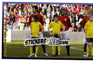 Cromo Chile team (1 of 3) - Copa América. Venezuela 2007 - Panini