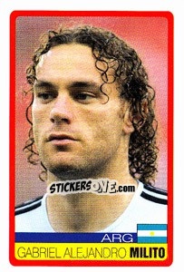 Sticker Gabriel Alejandro Milito