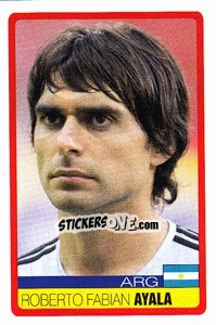 Sticker Roberto Fabian Ayala - Copa América. Venezuela 2007 n. 192 - Panini