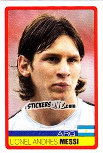 Sticker Lionel Andres Messi - Copa América. Venezuela 2007 n. 200 - Panini