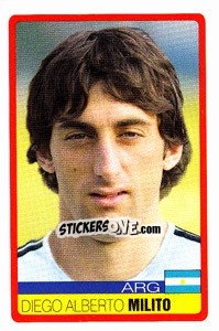 Sticker Diego Alberto Milito - Copa América. Venezuela 2007 n. 203 - Panini