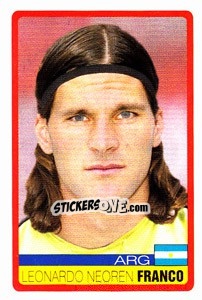 Sticker Leo Franco - Copa América. Venezuela 2007 n. 205 - Panini