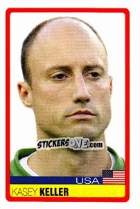 Cromo Kasey Keller - Copa América. Venezuela 2007 - Panini