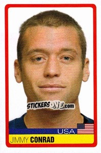 Sticker Jimmy Conrad - Copa América. Venezuela 2007 - Panini